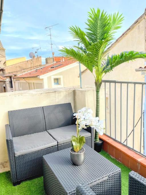 Studio Cosy - 2 Pers - Beziers - Centre - Terrasse - Clim Béziers Exterior foto